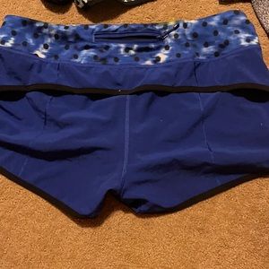 Run speed shorts size 8